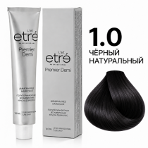 Профессиональная краска для волос 1.0 Чёрный натуральный